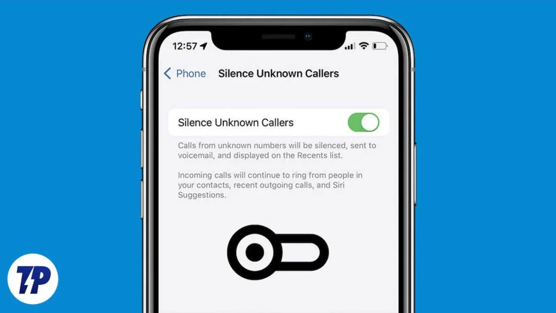 iphone silence unknown callers